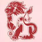 House Of Lion Red Lion Crest Emblem