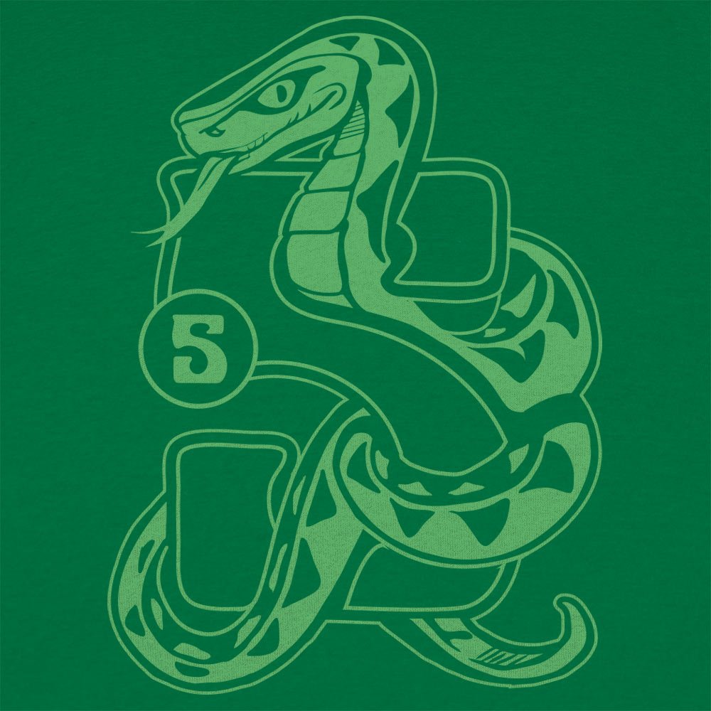 House Of Snake Coiled Serpent Crest