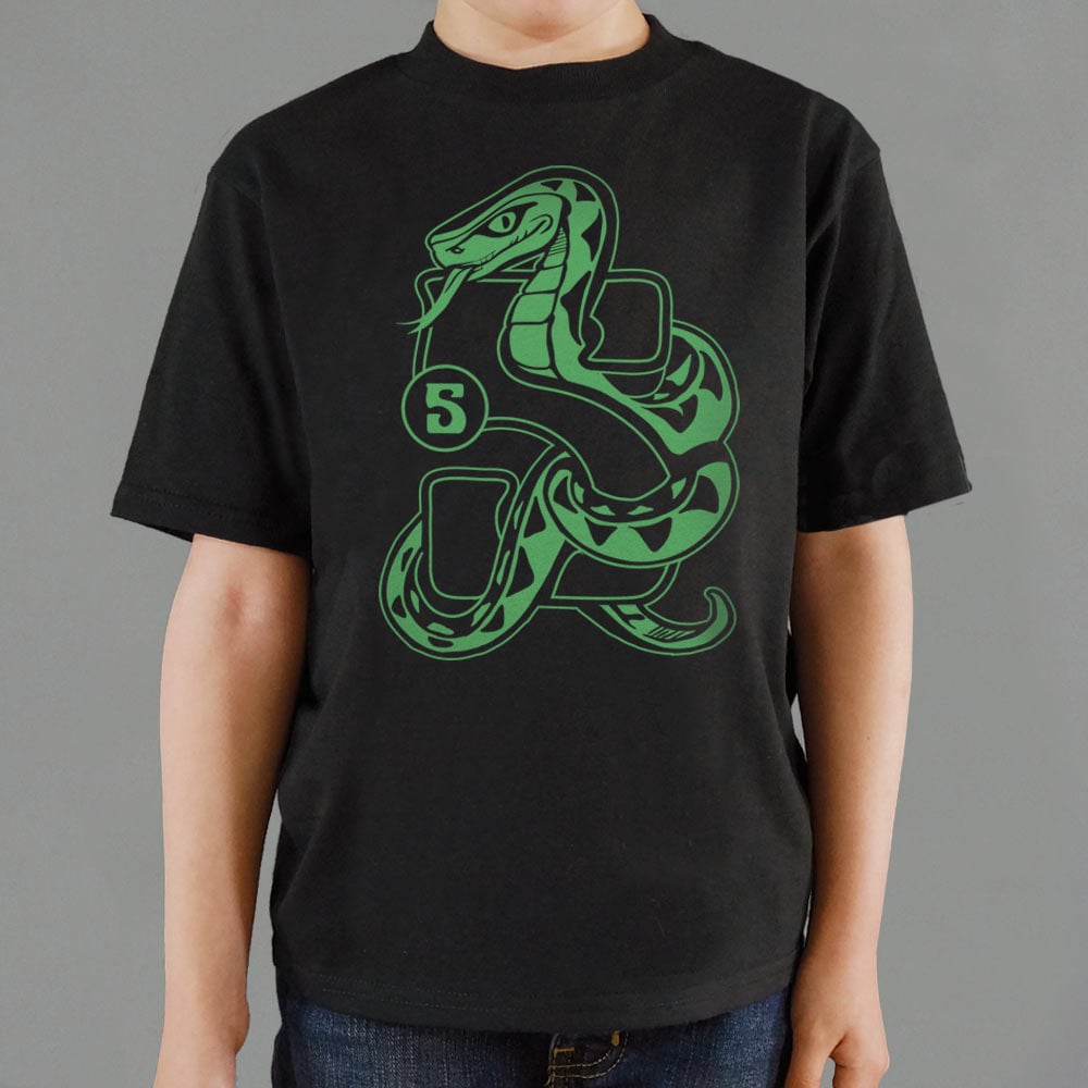 House Of Snake Coiled Serpent Crest
