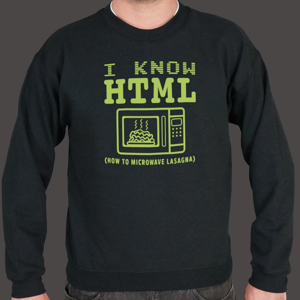 I Know HTML How to Microwave Lasagna