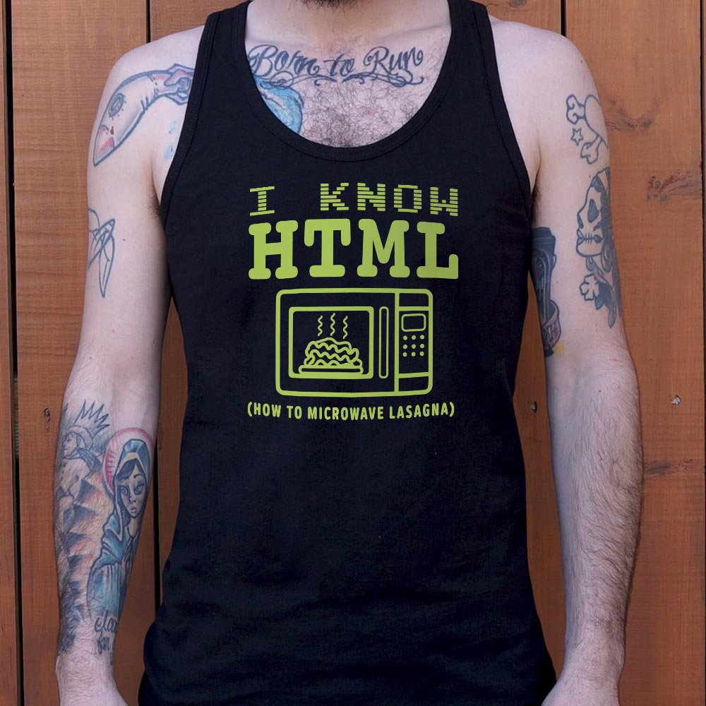 I Know HTML How to Microwave Lasagna