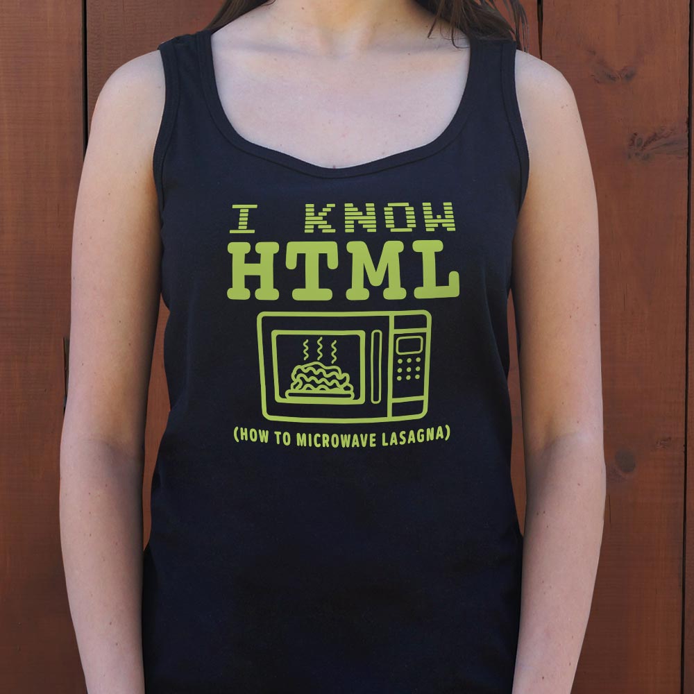 I Know HTML How to Microwave Lasagna