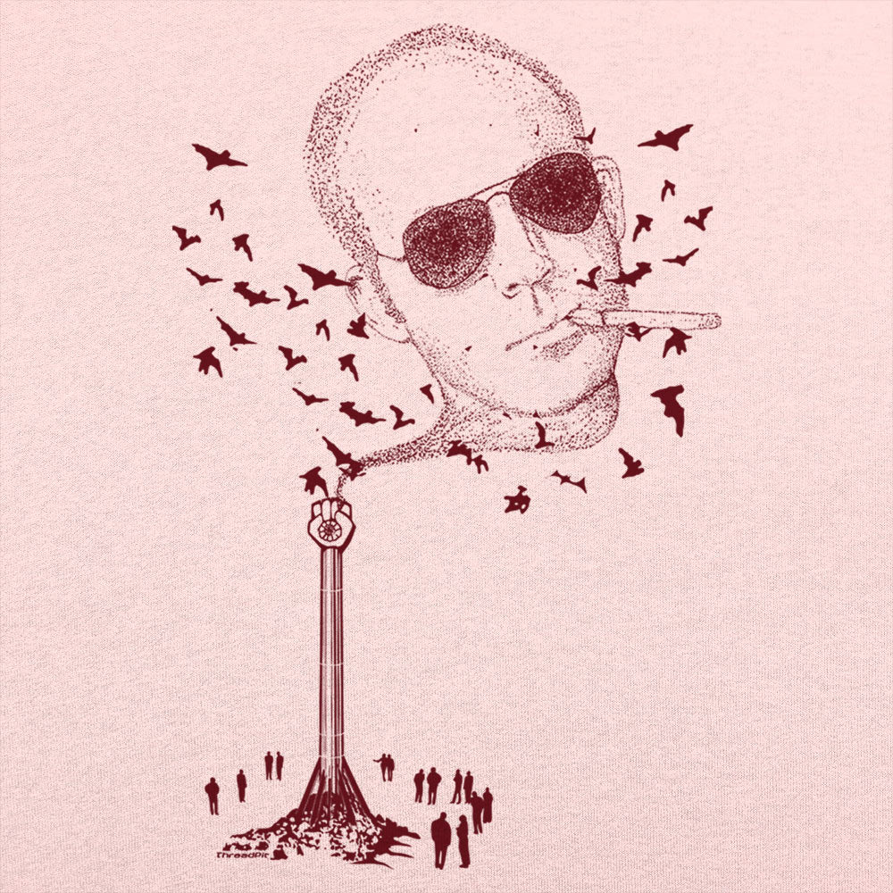 Hunter Thompson Memorial Gonzo Fist Cannon Tower