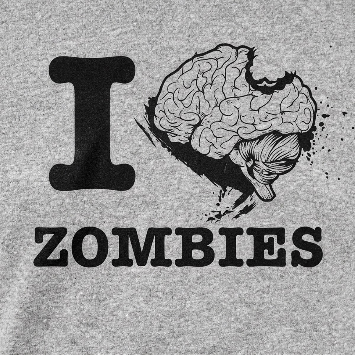 I Brain Zombies. I Love Zombies Parody