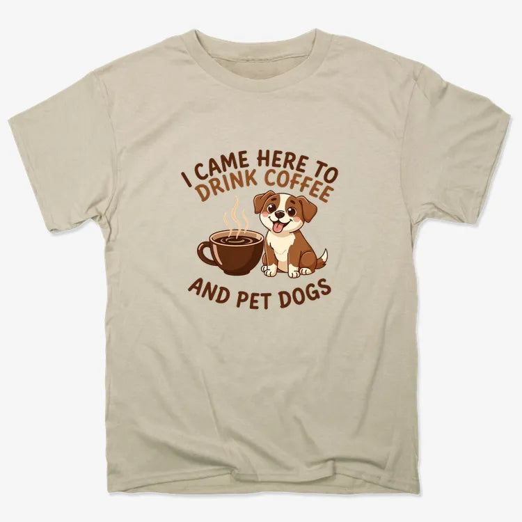 I Came Here to Drink Coffee and Pet Dogs