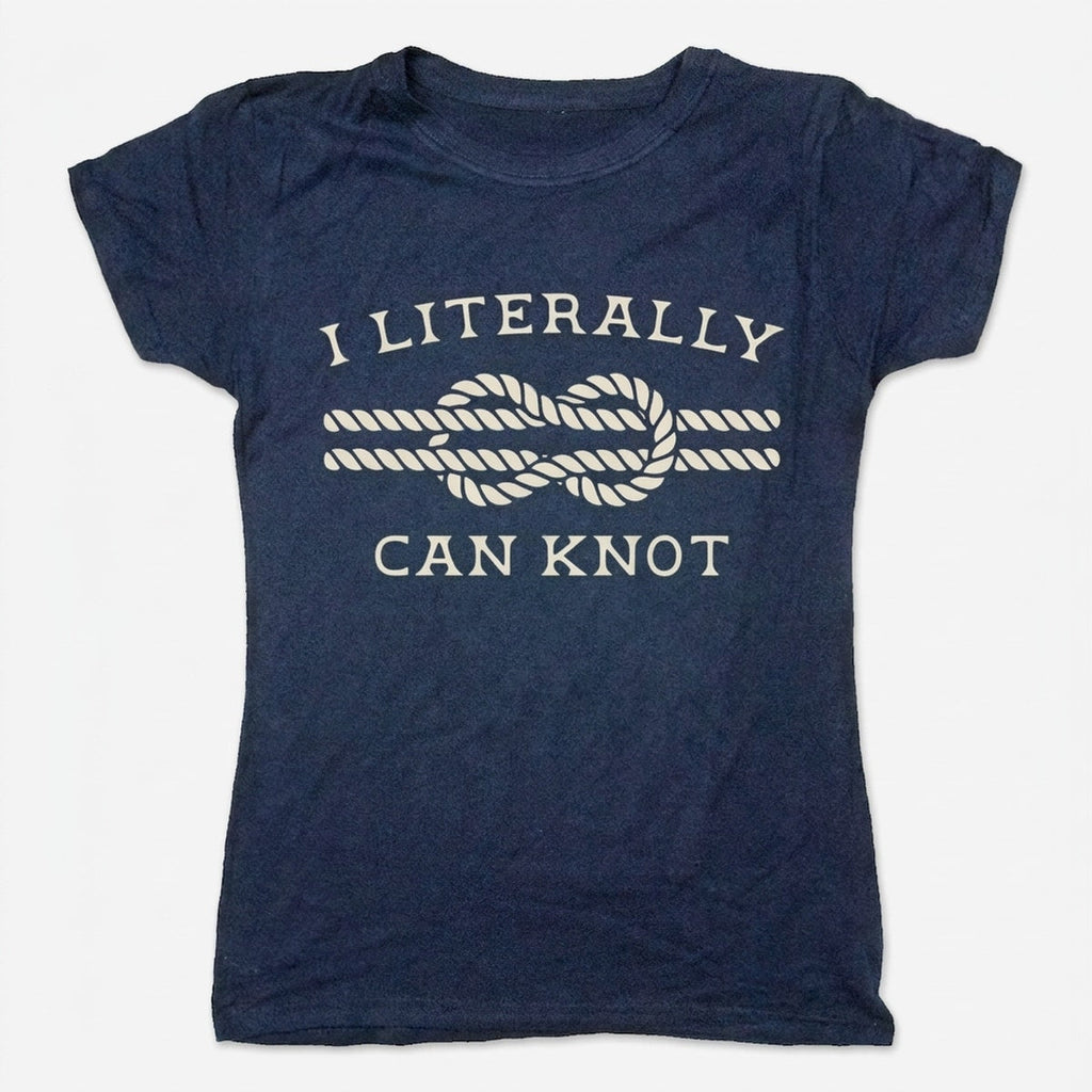 I Literally Can Knot Nautical Rope Knot Pun