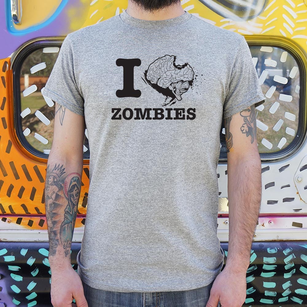 I Brain Zombies. I Love Zombies Parody