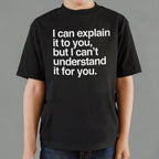 I Can Explain It to You But I Can't Understand It for You