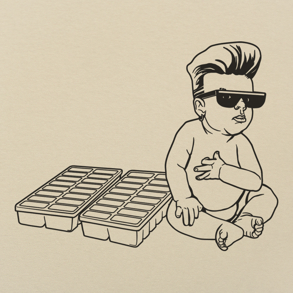 Ice Ice Baby Cool Rapper Baby with Ice Cube Trays