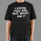 I Know You Are But What Am I