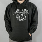 I Like Naps Sloth Hanging from Tree Branch