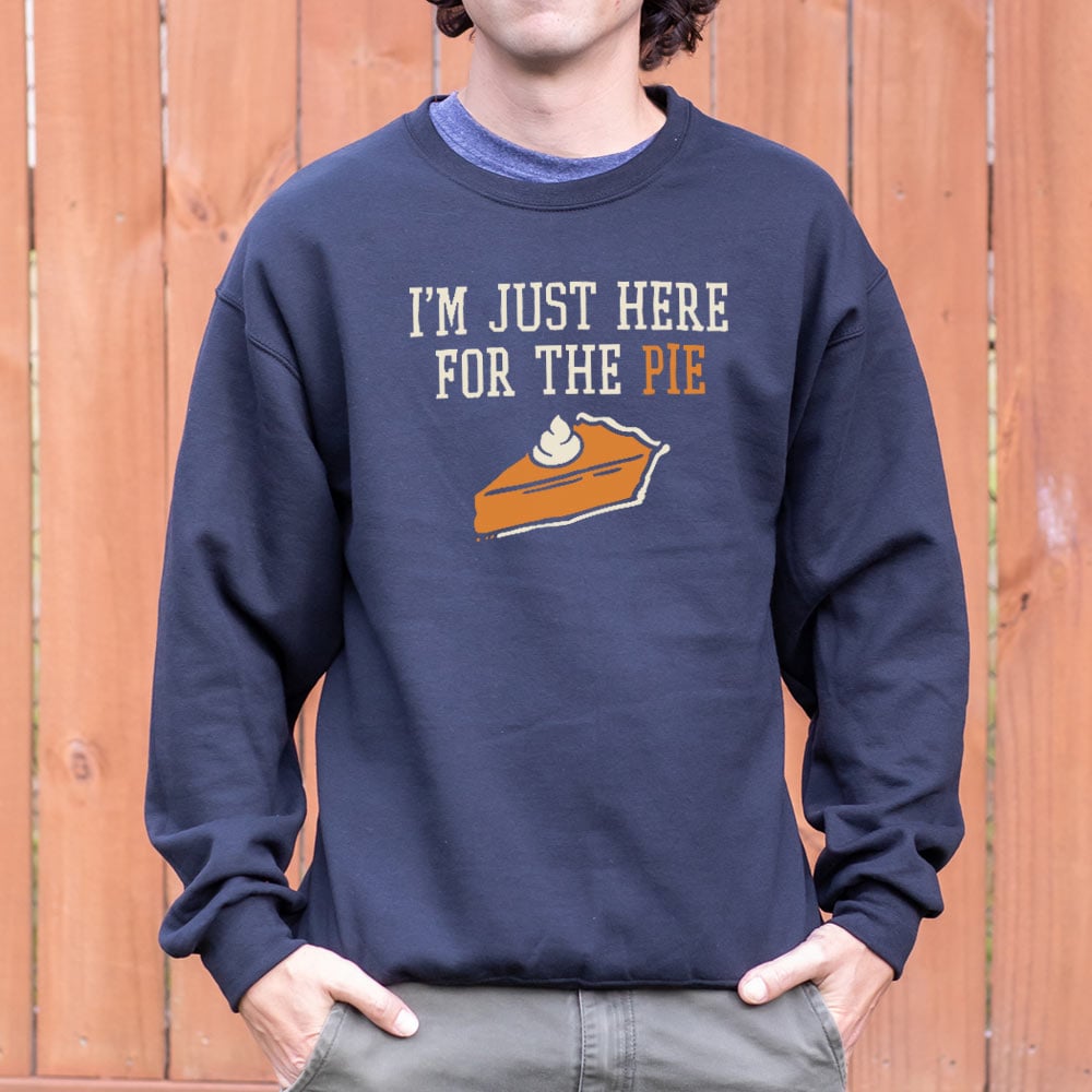 I'm Just Here For The Pie Slice of Pumpkin Pie