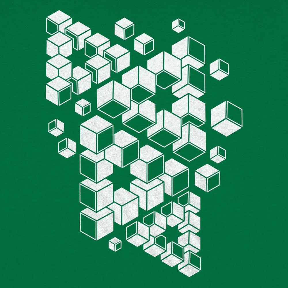 Impossible Triangles Cube Optical Illusion
