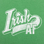 Irish AF Retro Shamrock Script