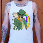 Shenanigans BAE Leprechaun with Sunglasses. Beer. and Rainbow