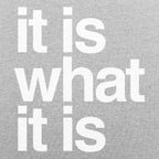 It Is What It Is