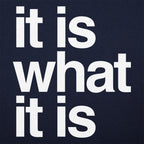 It Is What It Is
