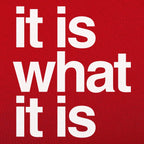 It Is What It Is