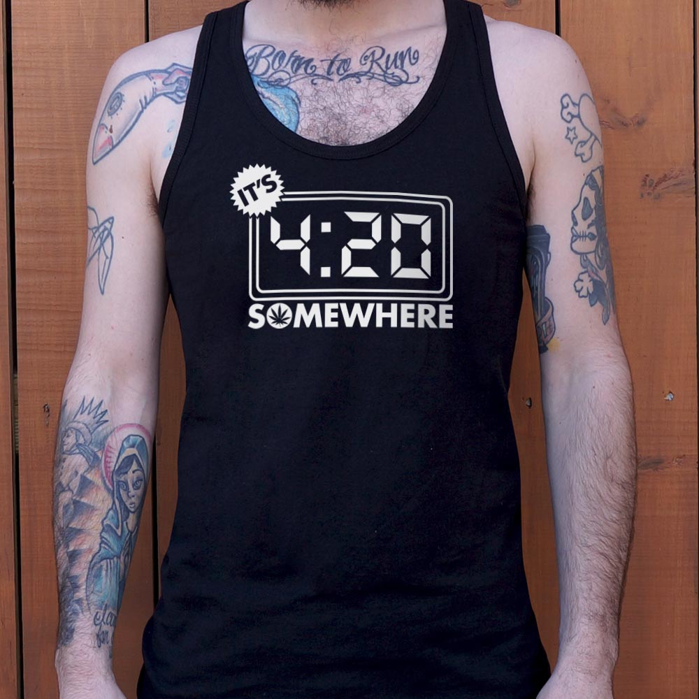 It's 4:20 Somewhere Digital Clock