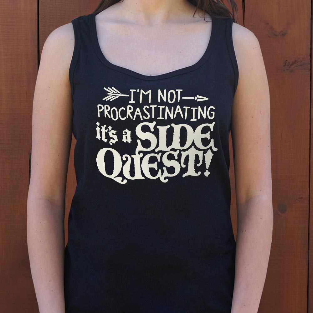 I'm Not Procrastinating It's a Side Quest Gamer Pun