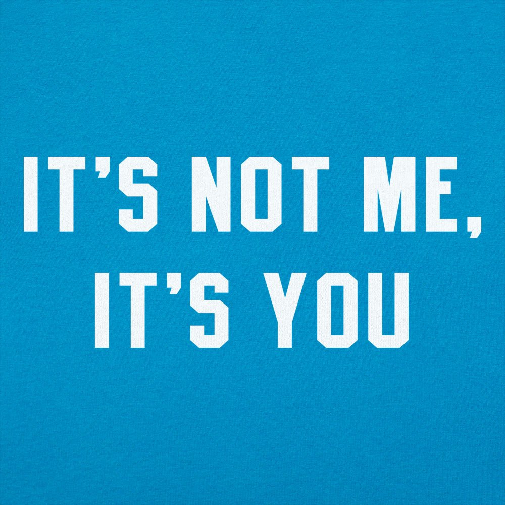 It's Not Me. It's You Sarcastic Breakup Quote