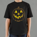 Jack O' Lantern Glowing Carved Pumpkin Face