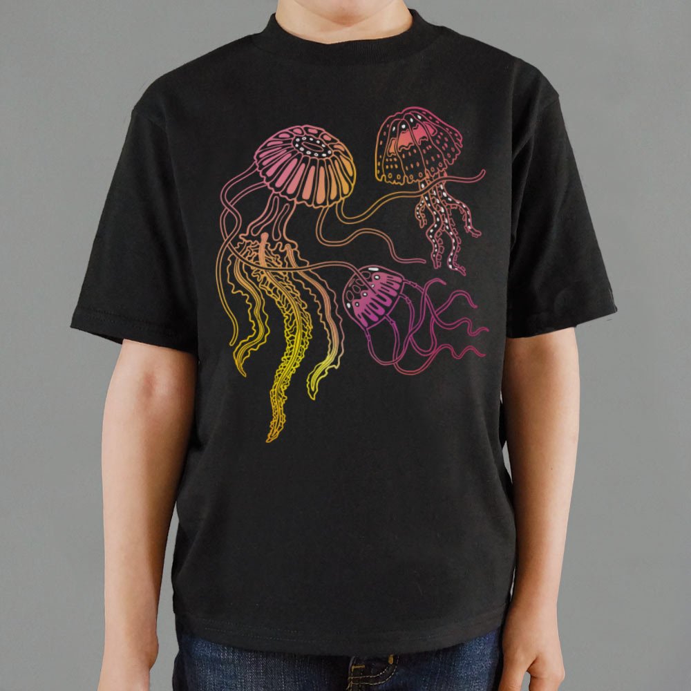 Jellyfish Trio Full Color Jellyfish Illustration