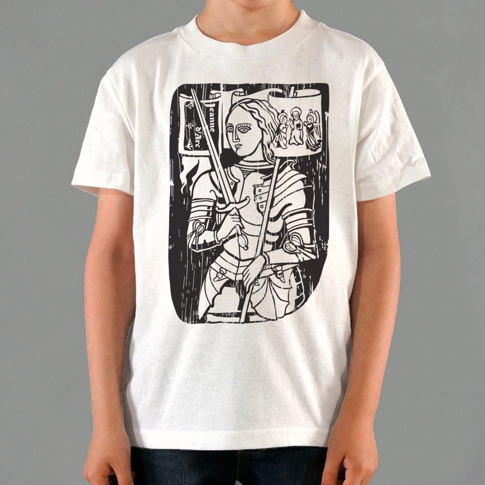 Joan Of Arc Medieval Woodcut