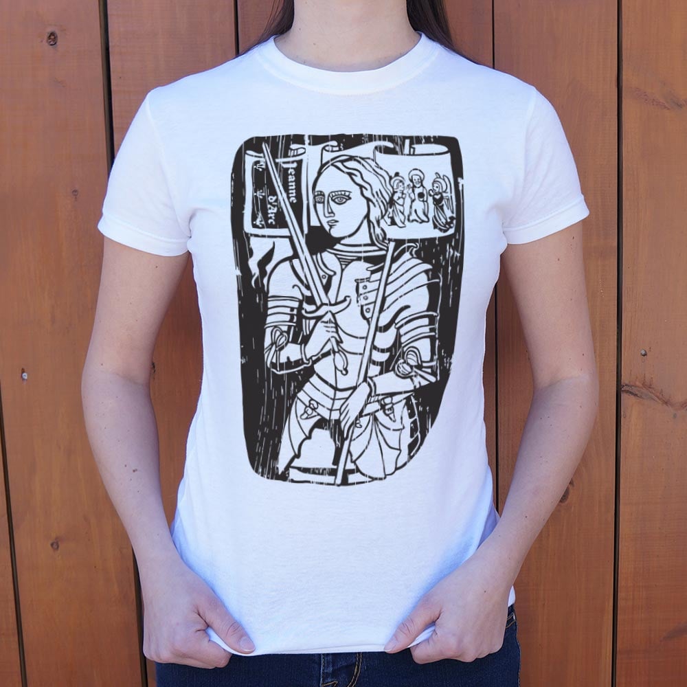 Joan Of Arc Medieval Woodcut