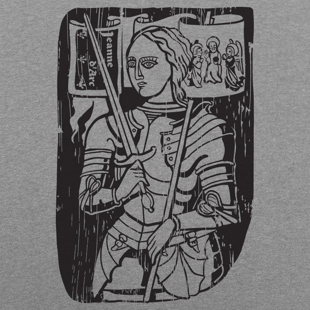 Joan Of Arc Medieval Woodcut