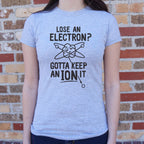 Gotta Keep An Ion It Funny Atom Losing Electron Pun