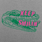 Keep Smilin' Alligator with Sharp Teeth