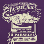 Kessel Run Commemorative - Space Freighter Fun Run Poster