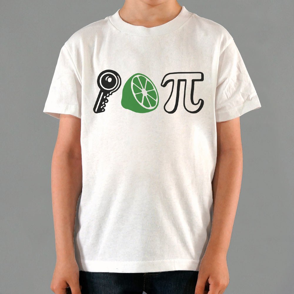 Key Lime Pi Rebus with Key. Lime and Pi Symbol