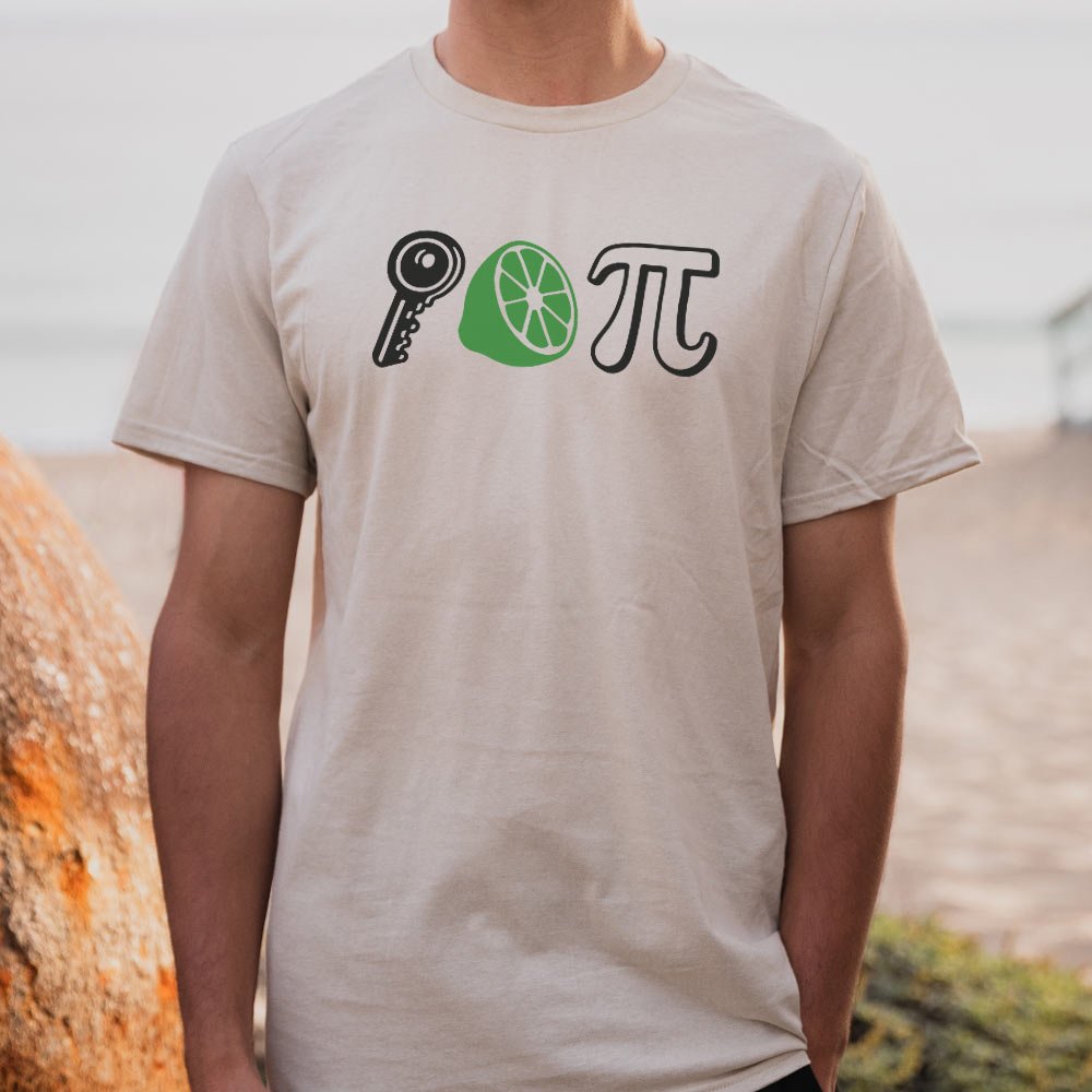 Key Lime Pi Rebus with Key. Lime and Pi Symbol