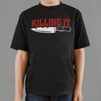 Killing It Bloody Knife Pun