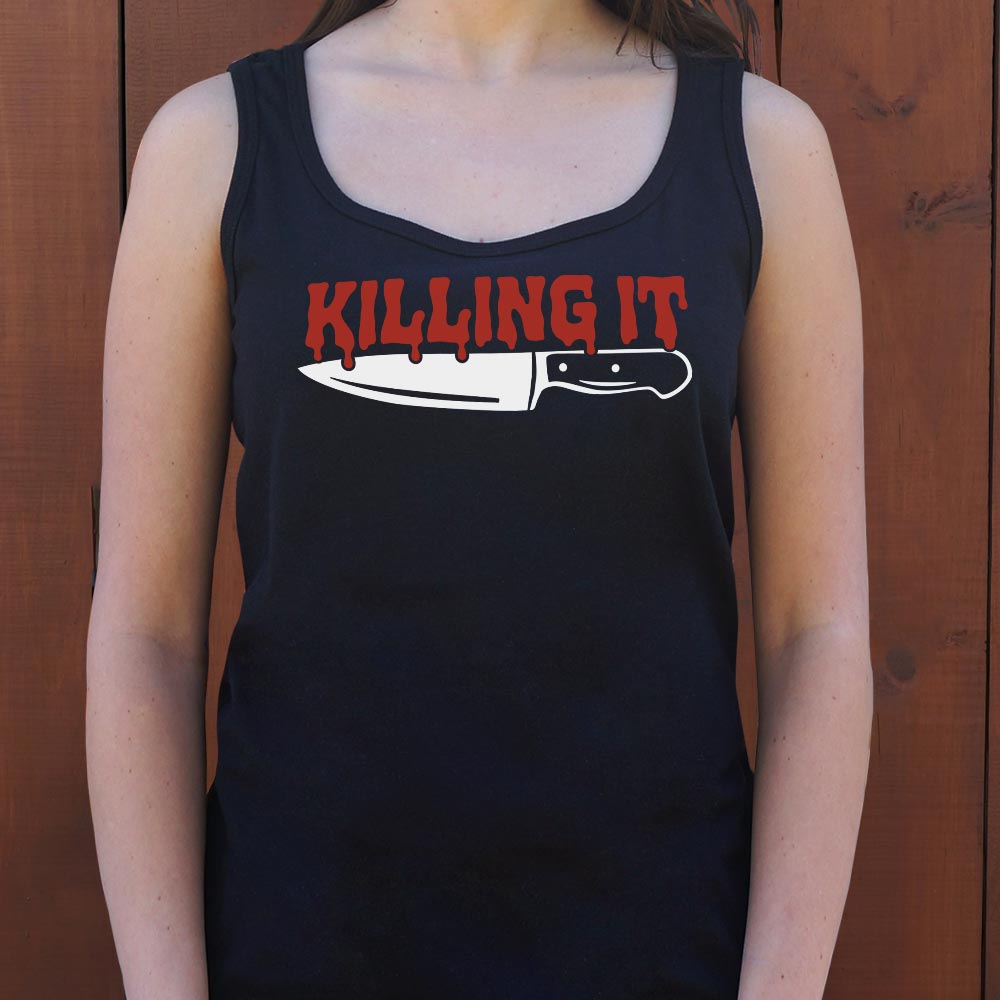 Killing It Bloody Knife Pun