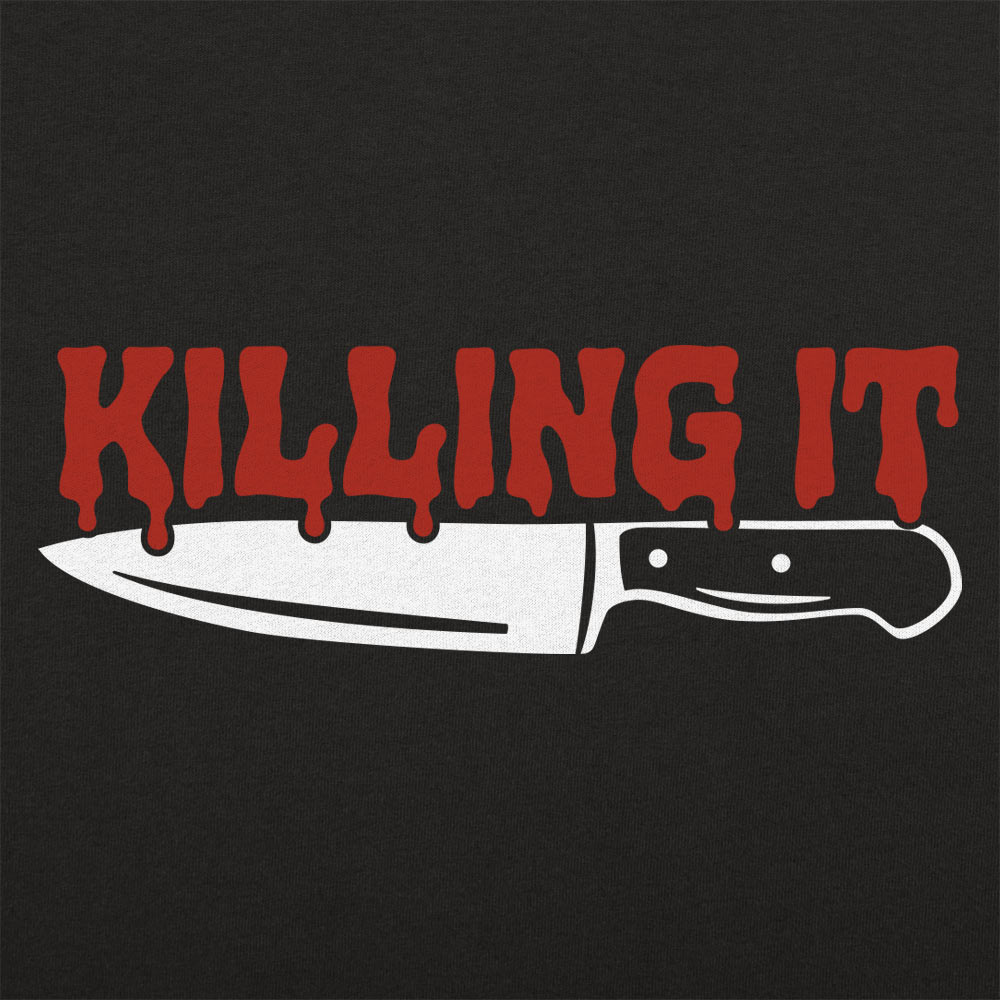 Killing It Bloody Knife Pun