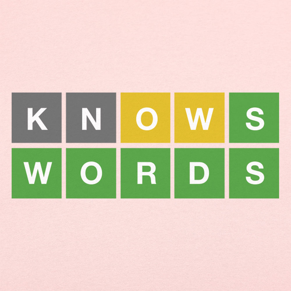 Knows Words Daily Word Puzzle Tile Design