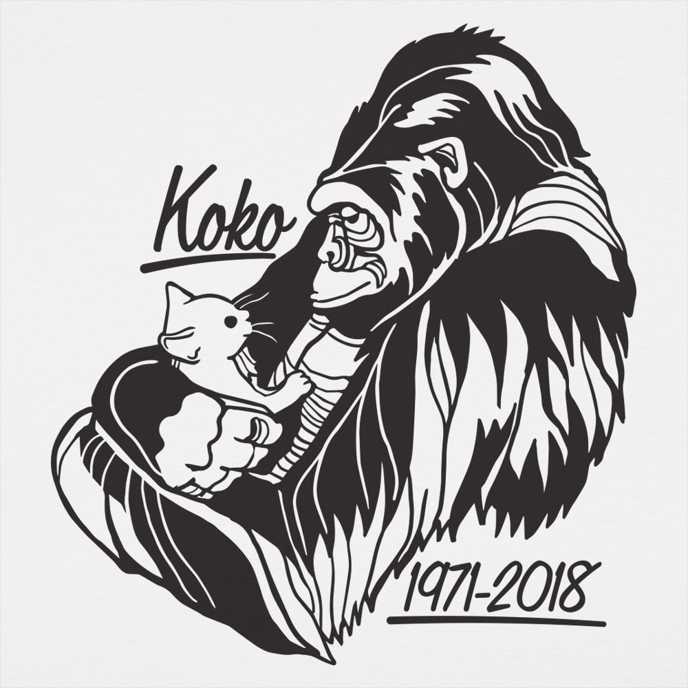 Koko Memorial Gorilla 1971-2018