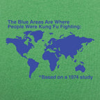 Kung Fu Map Everybody Was Kung Fu Fighting World Map