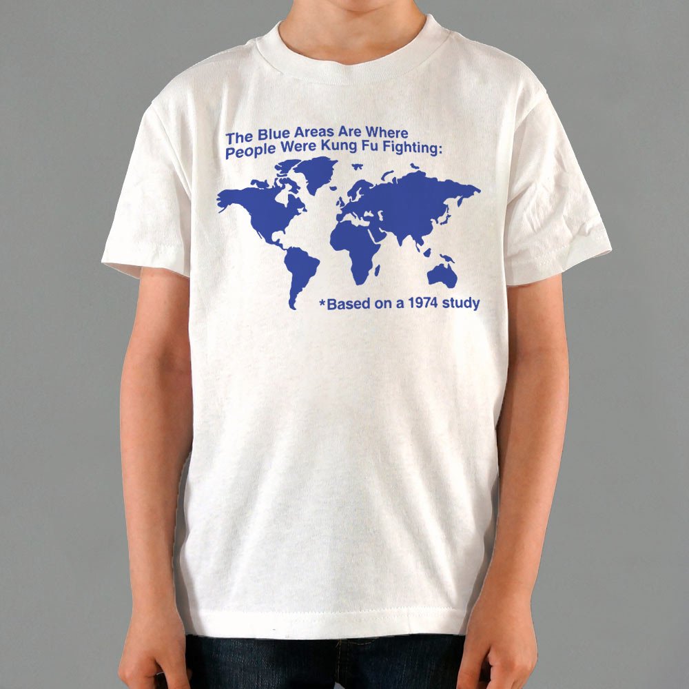 Kung Fu Map Everybody Was Kung Fu Fighting World Map