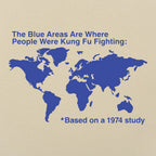 Kung Fu Map Everybody Was Kung Fu Fighting World Map