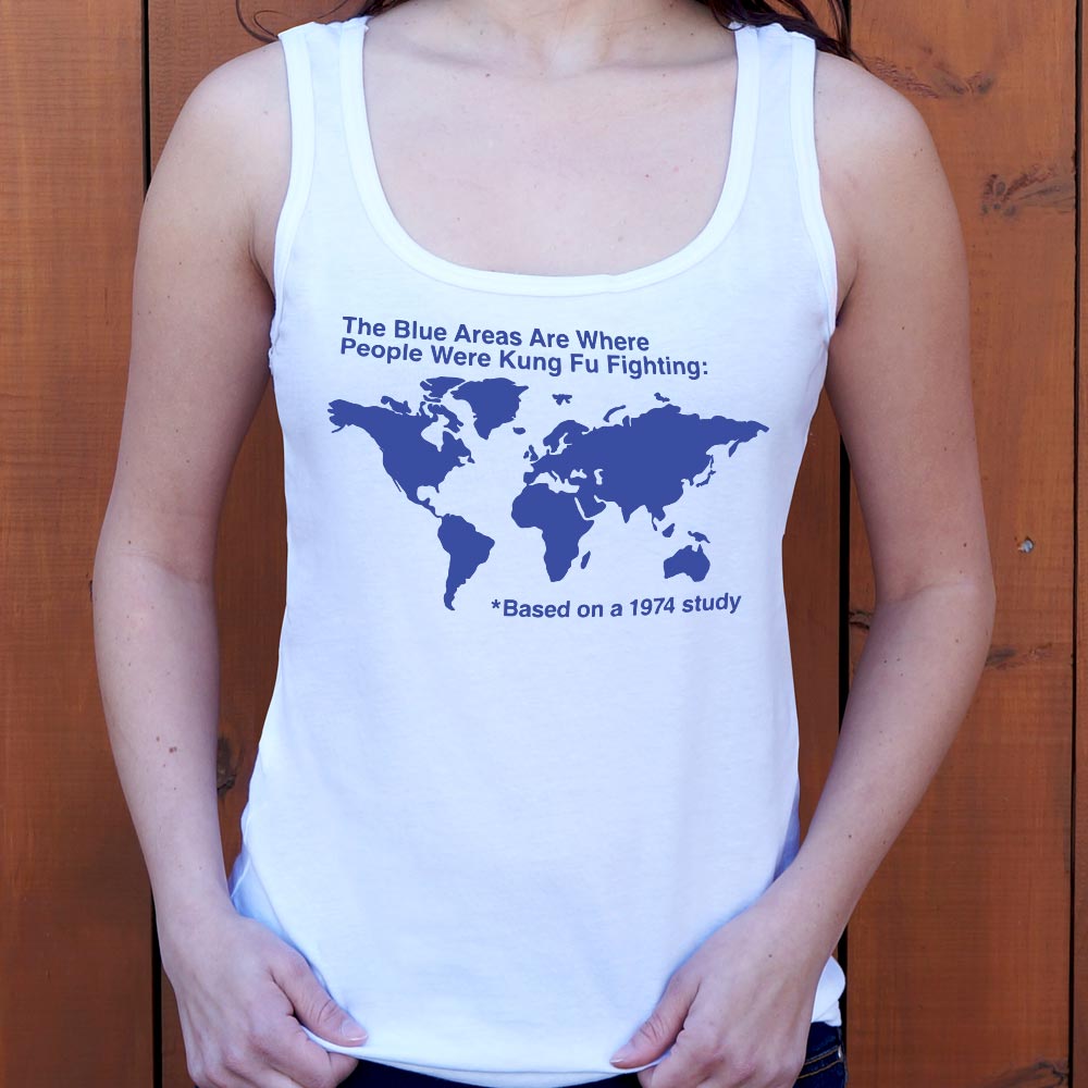 Kung Fu Map Everybody Was Kung Fu Fighting World Map