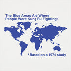 Kung Fu Map Everybody Was Kung Fu Fighting World Map