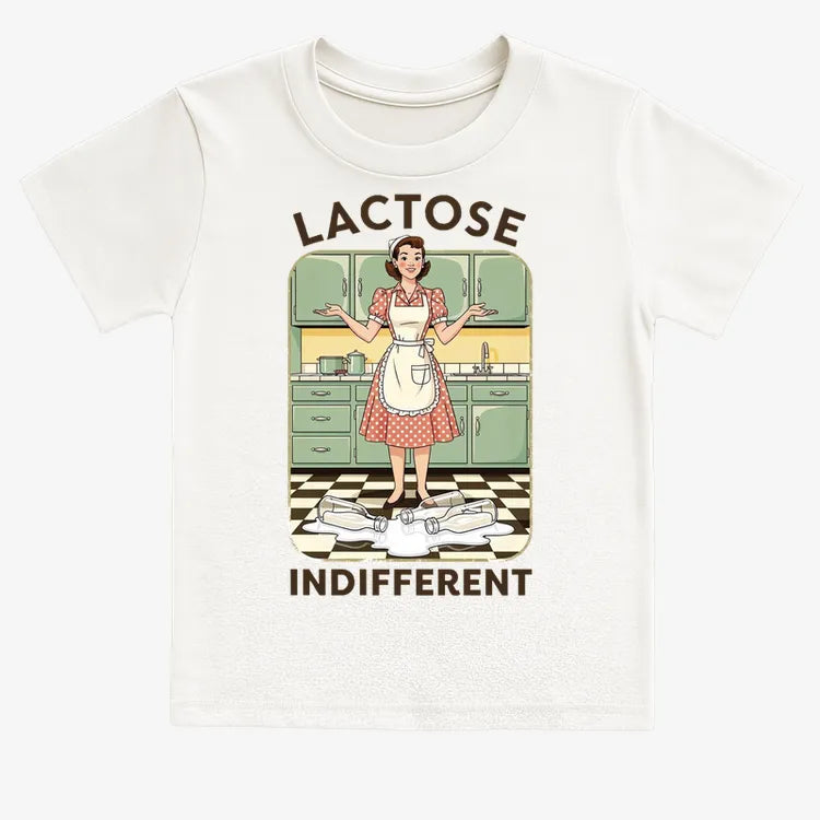 Lactose Indifferent Retro Kitchen Humor