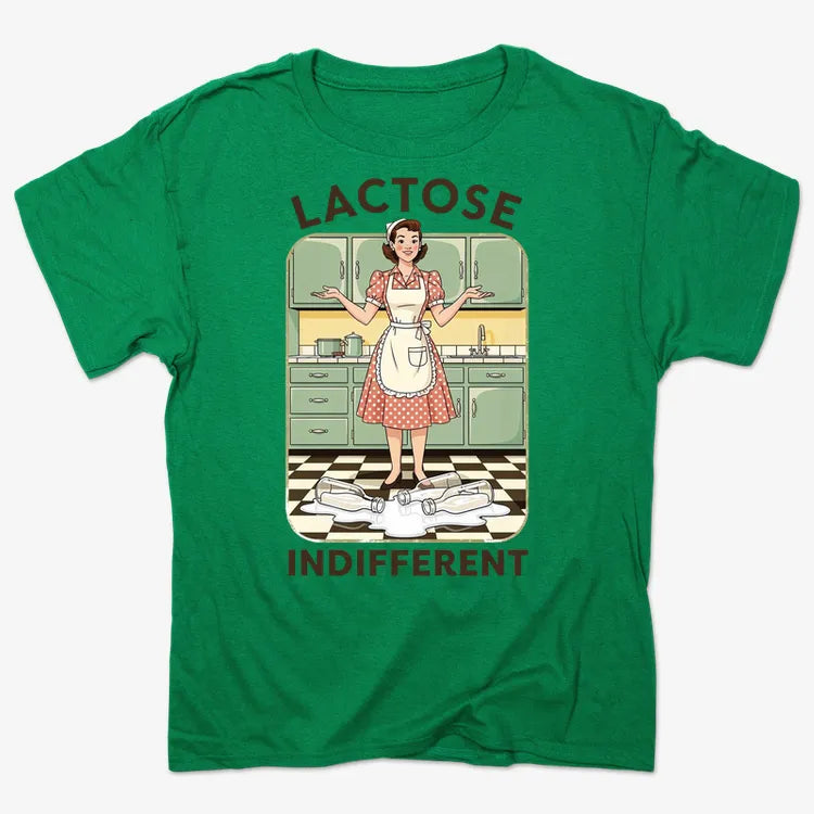 Lactose Indifferent Retro Kitchen Humor
