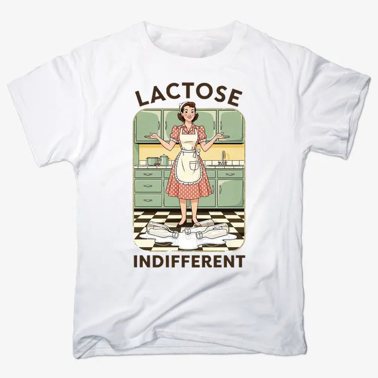 Lactose Indifferent Retro Kitchen Humor