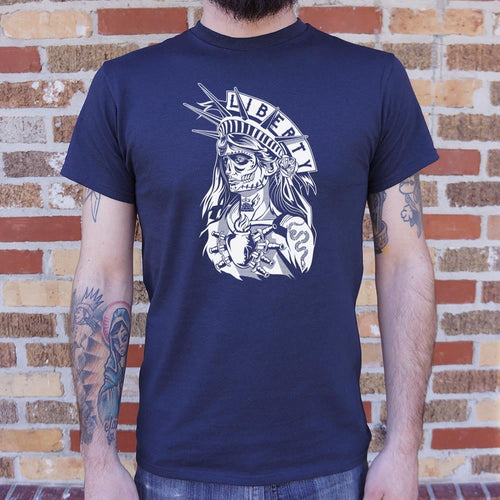 Lady Liberty Of Sorrows Sugar Skull Statue of Liberty