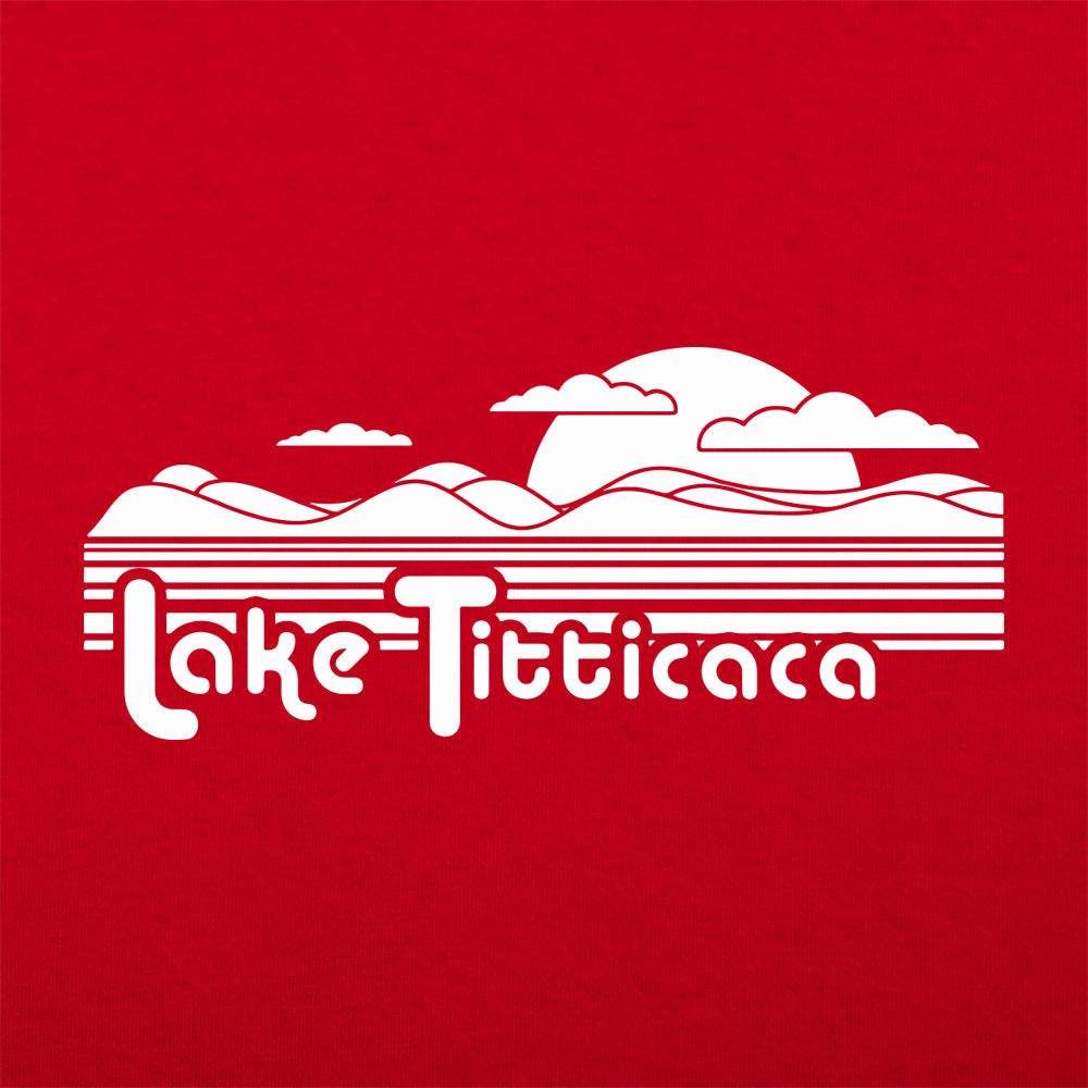 Lake Titticaca Retro Mountain Lake Pun